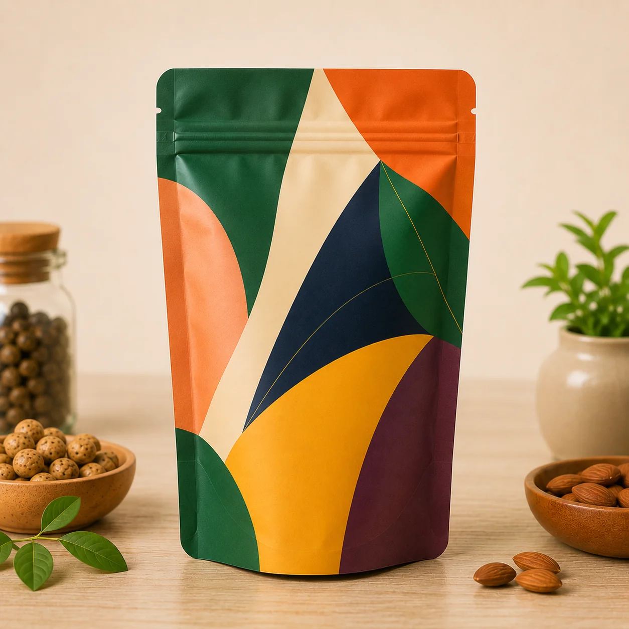 3-Layer Matt Customized Printed Pouch